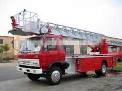 優秀な質20Mの空気梯子の普通消防車