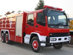 日本FVZ 15000リットルは泡の普通消防車に水をまきます