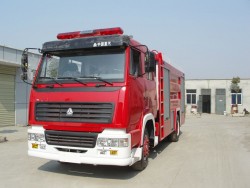 中国6は水/泡の消火活動のトラックを動かします