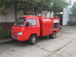 中国2トンの消火活動水タンク車