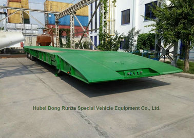 中国 グースネックのローボーイの折るトレーラー クレーン掘削機のトラクターの交通機関のための100トン サプライヤー