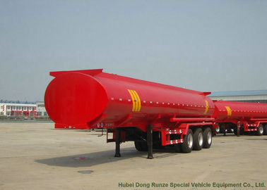 中国 三半車軸ステンレス鋼のタンカーのトレーラー、パーム油/原油のタンカーのトレーラー サプライヤー