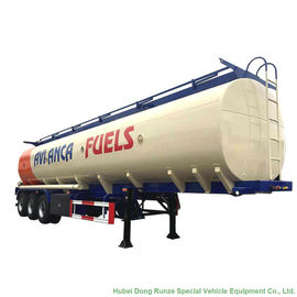 中国 炭素鋼オイルの輸送タンク トレーラーの三車軸重い容量30000L-45000L サプライヤー