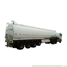 中国 半45m3ディーゼル、オイル、ガソリン、燃料の輸送のためのアルミニウム タンク トレーラーの三車軸 サプライヤー