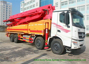 中国 Beiben V3 35m -51mの小型具体的なポンプ トラック、トラックは具体的なポンプを取付けました サプライヤー