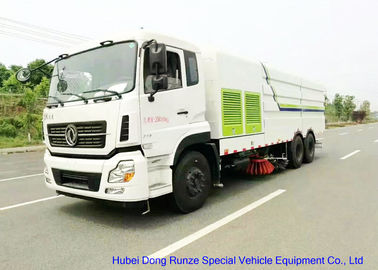 中国 KL 6x4 LHD/RHDの道掃除人のトラック、洗浄のための機械道路掃除人 サプライヤー