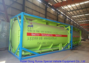 中国 Fluoboric酸の輸送タンク容器20FTの出荷のためのISOのバルク コンテナ サプライヤー