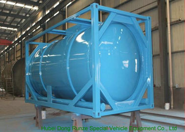 中国 並ぶバルク液体20000L任意PEのための容器20フィートのISO Wastの水漕の サプライヤー