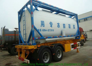 中国 高力ISOはエチレン・グリコール、ISOの大きさの液体容器のための容器をタンクに入れます サプライヤー