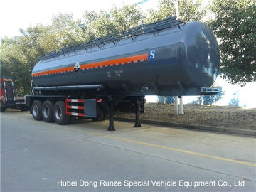 中国 半塩酸のタンカーのトレーラー、化学タンク自動車の習慣材料 サプライヤー