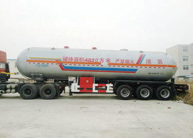 中国 三車軸は40000L- 48000Lの液体アンモニアの輸送のためのトレーラーを半タンクに入れます サプライヤー