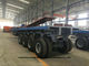 容器の積載量のための平面容器のトレーラー3の車軸40トン、60トン、80トン サプライヤー