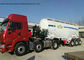 55-70cbm乾燥した粉材料のためのディーゼル機関を搭載する三車軸大きさのセメント タンク トレーラー サプライヤー