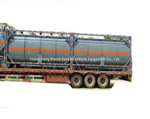 20FTタンク用塩酸、次亜塩素酸ナトリウム道路輸送21cbmベトナムへの輸出