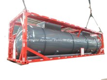 硫酸タンク20FT。 30FT LDPEは、輸送に最適な16mm-20mmの裏地を備えています希硫酸60％および硫酸98％、塩酸塩、塩酸、Hf