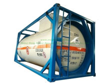 ISO液体塩素タンク容器20FT 21、670リットル（27トン）クラス8 Cl2 UN1791水力試験圧力1.95MPa