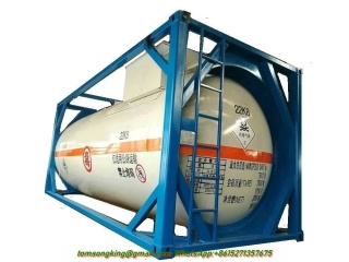 20FT ISO液体塩素タンクコンテナ21,670リットル（CL2）
