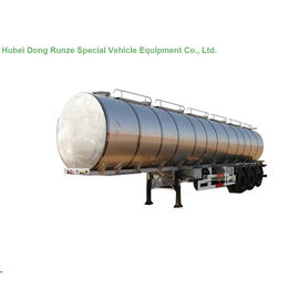 中国 ステンレスの鋼鉄タンク3車軸が付いている半30cbm大きさの飲料タンク トレーラー サプライヤー
