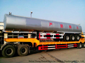 中国 食用油の輸送33Kl -絶縁層との47Kリットルのための半ステンレス鋼の食用油タンク トレーラー  サプライヤー