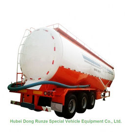 中国 乾燥したバルク セメント配達80トン 65000Lのための三半車軸鋼鉄タンク トレーラー サプライヤー