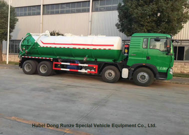 中国 HOWO 8x4の腐敗性の真空のトラック、下水の取り外しのトラックの高容量 サプライヤー