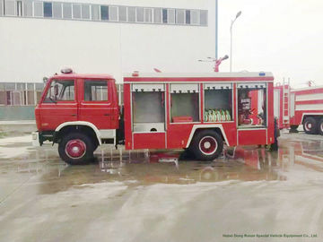 中国 Dongfengの速い消防隊のトラック、170HP/125kwエンジンを搭載する火の収容車 サプライヤー
