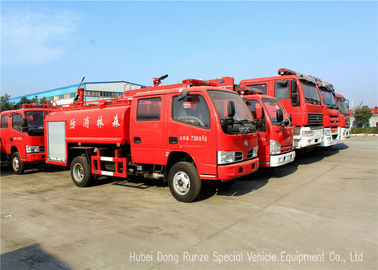 中国 水ポンプおよび火ポンプを搭載する消防機関のための水タンカーの消火活動のトラック サプライヤー
