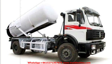 中国 Beibenの腐敗性のタンカーの真空のトラック/下水道のクリーニング車WhatsApp:+8615271357675 サプライヤー