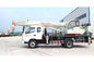 物質的なトラックによって取付けられるクレーン10-16トン、完全な油圧トラック クレーンを持ち上げるFOトン サプライヤー